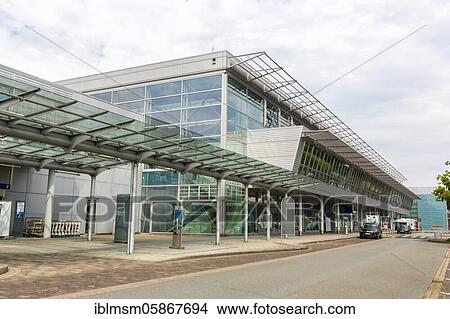 Terminal of Münster Osnabrück Airport (FMO), Greven, Germany, Europe View Large Photo Image Picture - Terminal of Münster Osnabrück Airport (FMO), Greven, Germany, Europe. Fotosearch