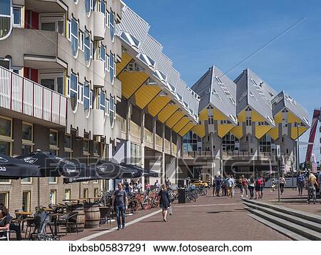 The modern architecture building Kubushaus, Rotterdam, Netherlands View Large Photo Image Stock Image - The modern architecture building Kubushaus, Rotterdam, Netherlands. Fotosearch