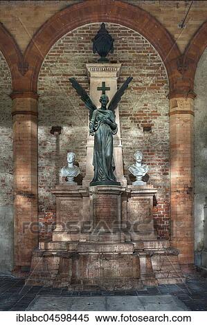Stock Photography - The tomb of August Freiherr von Wendland (1806 to 1884) was a diplomat from the Kingdom of Bavaria, Südfriehof, Munich, Bavaria, Germany.. Fotosearch