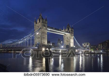 Tower Bridge at night, London, England, United Kingdom, Europe View Large Photo Image Stock Image - Tower Bridge at night, London, England, United Kingdom, Europe. Fotosearch