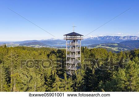 UAV photo, Lichtenbeg observation tower with view of the Attersee, Sankt Georgen in Attergau, Salzkammergut, Upper Austria, Austria, Europe View Large Photo Image Stock Image - UAV photo, Lichtenbeg observation tower with view of the Attersee, Sankt Georgen in Attergau, Salzkammergut, Upper Austria, Austria, Europe. Fotosearch