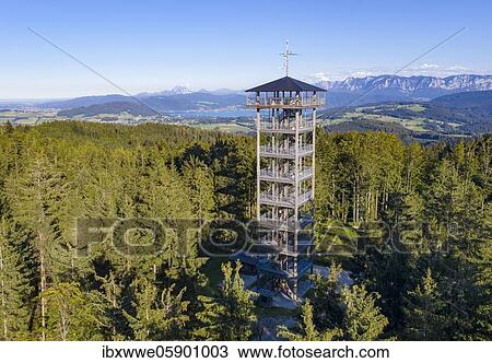 UAV photo, Lichtenberg observation tower with view of the Attersee, Sankt Georgen in Attergau, Salzkammergut, Upper Austria, Austria, Europe View Large Photo Image Stock Image - UAV photo, Lichtenberg observation tower with view of the Attersee, Sankt Georgen in Attergau, Salzkammergut, Upper Austria, Austria, Europe. Fotosearch