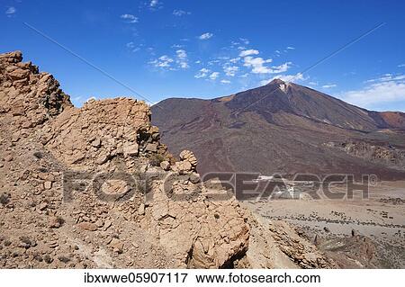 View from Sombrero de Chasna to the Canadas with the Teide, Teide National Park, Tenerife, Canary Islands, Spain, Europe View Large Photo Image Stock Photo - View from Sombrero de Chasna to the Canadas with the Teide, Teide National Park, Tenerife, Canary Islands, Spain, Europe. Fotosearch