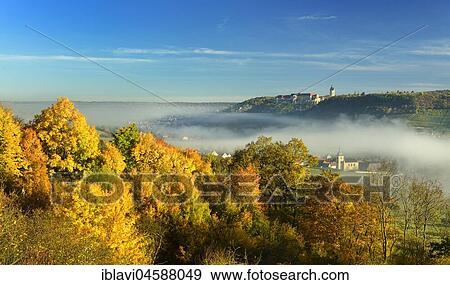 View of Freyburg Castle with Neuchâtel Castle in autumn, morning fog in the Unstruttal Valley, Freyburg, Burgenland District, Saxony-Anhalt, Germany, Europe View Large Photo Image Stock Photo - View of Freyburg Castle with Neuchâtel Castle in autumn, morning fog in the Unstruttal Valley, Freyburg, Burgenland District, Saxony-Anhalt, Germany, Europe. Fotosearch