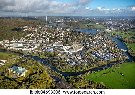 View of Wetter an der Ruhr, Ruhr Area, North Rhine-Westphalia, Germany, Europe View Large Photo Image Stock Photograph - View of Wetter an der Ruhr, Ruhr Area, North Rhine-Westphalia, Germany, Europe. Fotosearch