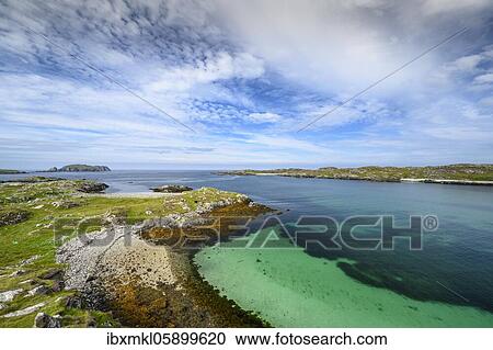 View over the bay of Bostadh, Lewis and Harris, Scotland, Great Britain View Large Photo Image Stock Image - View over the bay of Bostadh, Lewis and Harris, Scotland, Great Britain. Fotosearch
