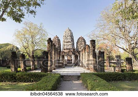 Wat Si Sawai, Sukhothai Historical Park, Sukhothai, Thailand, Asia View Large Photo Image Stock Photo - Wat Si Sawai, Sukhothai Historical Park, Sukhothai, Thailand, Asia. Fotosearch