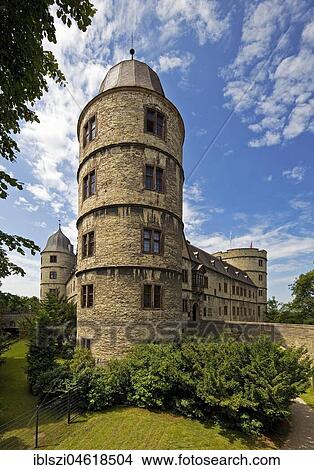 Picture - Wewelsburg, Büren, East Westphalia, North Rhine-Westphalia, Germany, Europe. Fotosearch