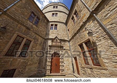 Wewelsburg, Büren, East Westphalia, North Rhine-Westphalia, Germany, Europe View Large Photo Image Stock Photo - Wewelsburg, Büren, East Westphalia, North Rhine-Westphalia, Germany, Europe. Fotosearch