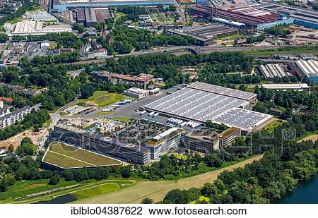 Aerial photograph, discounter Aldi Süd headquarters, Styrum, Mülheim an der Ruhr, Ruhr district, North Rhine-Westphalia, Germany, Europe View Large Photo Image Stock Image - Aerial photograph, discounter Aldi Süd headquarters, Styrum, Mülheim an der Ruhr, Ruhr district, North Rhine-Westphalia, Germany, Europe. Fotosearch