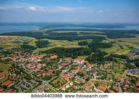 Aerial view, Schlosshotel Fleesensee, castle hotel, Göhren-Lebbin, Mecklenburg Lake Plateau, Mecklenburg Switzerland, Mecklenburg-Western Pomerania, Germany, Europe View Large Photo Image Stock Photo - Aerial view, Schlosshotel Fleesensee, castle hotel, Göhren-Lebbin, Mecklenburg Lake Plateau, Mecklenburg Switzerland, Mecklenburg-Western Pomerania, Germany, Europe. Fotosearch