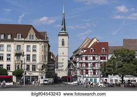 All Saints Church and half-timbered houses on Cathedral Square, Erfurt, Thuringia, Germany, Europe View Large Photo Image Stock Image - All Saints Church and half-timbered houses on Cathedral Square, Erfurt, Thuringia, Germany, Europe. Fotosearch