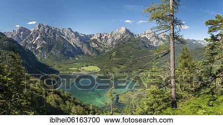 Almsee Lake, Totes Gebirge mountain range, Almtal Valley, Salzkammergut, Upper Austria, Austria, Europe View Large Photo Image Stock Image - Almsee Lake, Totes Gebirge mountain range, Almtal Valley, Salzkammergut, Upper Austria, Austria, Europe. Fotosearch