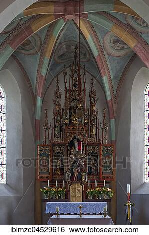 Altar of the church hl. Maria and Leonhard, Lofer, Salzburg state, Austria, Europe View Large Photo Image Stock Photograph - Altar of the church hl. Maria and Leonhard, Lofer, Salzburg state, Austria, Europe. Fotosearch