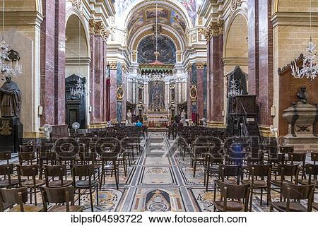 Altar room of the Cathedral of St. Paul, Mdina, Malta, Europe View Large Photo Image Stock Image - Altar room of the Cathedral of St. Paul, Mdina, Malta, Europe. Fotosearch