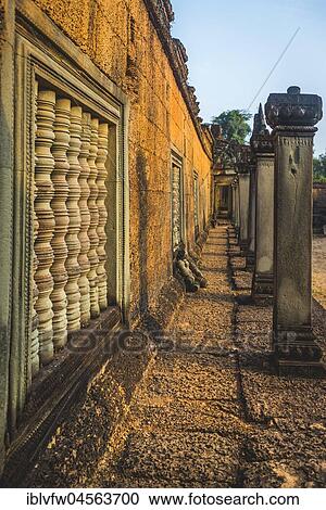 Arcade, Temple ruins, Banteay Samre Temple, Angkor Archaeological Park, Siem Reap Province, Cambodia, Asia View Large Photo Image Stock Image - Arcade, Temple ruins, Banteay Samre Temple, Angkor Archaeological Park, Siem Reap Province, Cambodia, Asia. Fotosearch