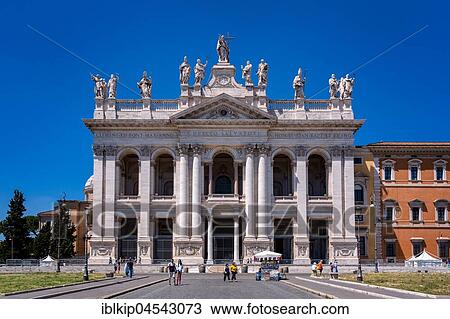 Archbasilica of St. John Lateran, Arcibasilica Papale di San Giovanni in Laterano, Rome, Lazio, Italy, Europe View Large Photo Image Stock Image - Archbasilica of St. John Lateran, Arcibasilica Papale di San Giovanni in Laterano, Rome, Lazio, Italy, Europe. Fotosearch