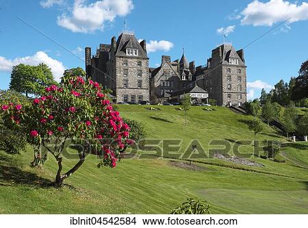 Picture - Atholl Palace Hotel, Pitlochry, Perth and Kinross, Scotland, United Kingdom, Europe. Fotosearch