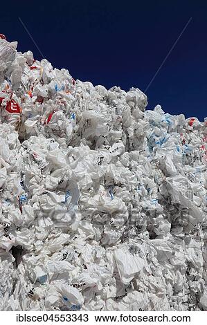 Bags with single-variety plastic waste, in a recycling plant, Germany, Europe View Large Photo Image Stock Image - Bags with single-variety plastic waste, in a recycling plant, Germany, Europe. Fotosearch