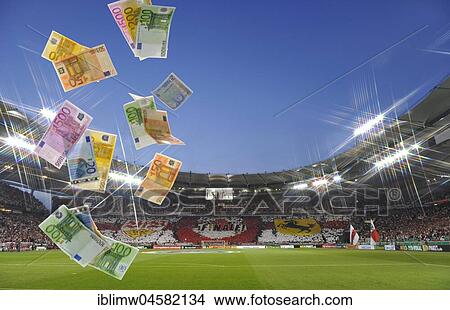 banknotes, Mercedes-Benz Arena at the Blue Hour, Stuttgart, Baden-Württemberg, Germany, Europe View Large Photo Image Picture - banknotes, Mercedes-Benz Arena at the Blue Hour, Stuttgart, Baden-Württemberg, Germany, Europe. Fotosearch