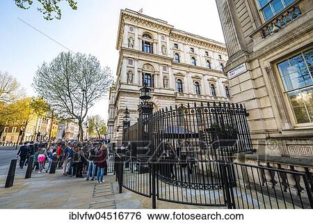 Barricade, police and tourists at the entrance to Downing Street, government district, London, England, United Kingdom, Europe View Large Photo Image Stock Photograph - Barricade, police and tourists at the entrance to Downing Street, government district, London, England, United Kingdom, Europe. Fotosearch