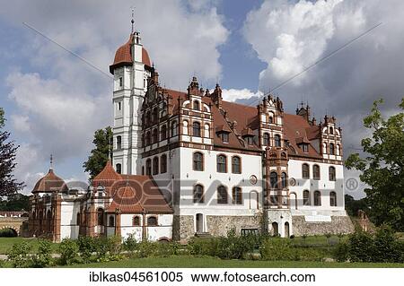 Basedow Castle, Basedow, Mecklenburg Switzerland, Mecklenburg-Western Pomerania, Germany, Europe View Large Photo Image Stock Photography - Basedow Castle, Basedow, Mecklenburg Switzerland, Mecklenburg-Western Pomerania, Germany, Europe. Fotosearch