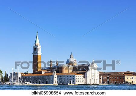 Picture - Basilica of San Giorgio Maggiore, Venice, Veneto, Italy, Europe. Fotosearch