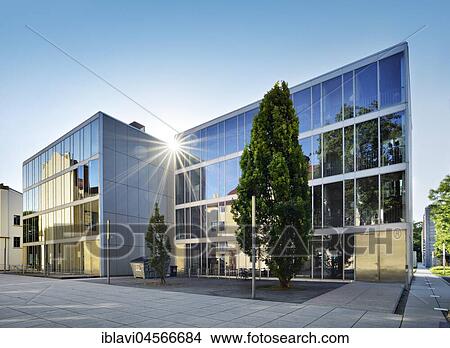 Bauhaus-University Weimar, Glass cubes, Sunbeams, Weimar, Thuringia, Germany, Europe View Large Photo Image Picture - Bauhaus-University Weimar, Glass cubes, Sunbeams, Weimar, Thuringia, Germany, Europe. Fotosearch