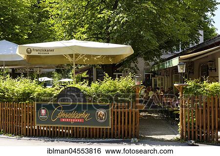 Beer garden, Osterwaldgarten tavern, Schwabing, Munich, Upper Bavaria, Bavaria, Germany, Europe View Large Photo Image Stock Photograph - Beer garden, Osterwaldgarten tavern, Schwabing, Munich, Upper Bavaria, Bavaria, Germany, Europe. Fotosearch