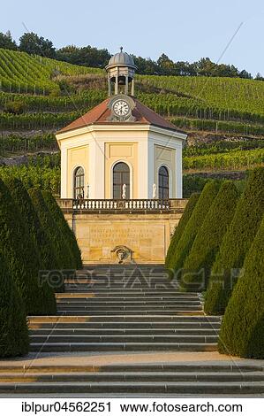 Belvedere with park, Wackerbarth Castle, behind vineyards, Radebeul, Saxony, Germany, Europe *** IMPORTANT: Only editorial use and for flyers, postcards or calendars representing the region. *** View Large Photo Image Stock Image - Belvedere with park, Wackerbarth Castle, behind vineyards, Radebeul, Saxony, Germany, Europe *** IMPORTANT: Only editorial use and for flyers, postcards or calendars representing the region. ***. Fotosearch
