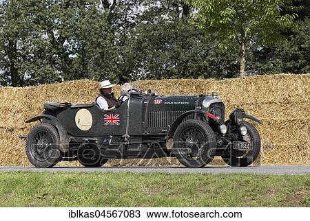 Bentley 4. 5 Litre on the circuit, British sports car from 1930, Classic Daysy Schloss Dyck, Jüchen, North Rhine-Westphalia, Germany, Europe View Large Photo Image Stock Image - Bentley 4. 5 Litre on the circuit, British sports car from 1930, Classic Daysy Schloss Dyck, Jüchen, North Rhine-Westphalia, Germany, Europe. Fotosearch