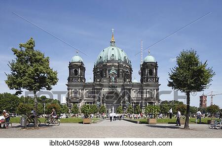 Berlin Cathedral and Lustgarten, Berlin-Mitte, Berlin, Germany, Europe View Large Photo Image Stock Photo - Berlin Cathedral and Lustgarten, Berlin-Mitte, Berlin, Germany, Europe. Fotosearch