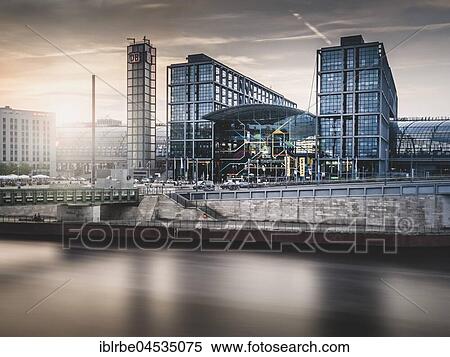 Stock Photography - Berlin main station, Berlin, Germany, Europe. Fotosearch