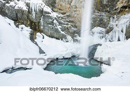 Stock Image - Berndlibach and Leuenfall, Appenzell, Switzerland, Europe. Fotosearch