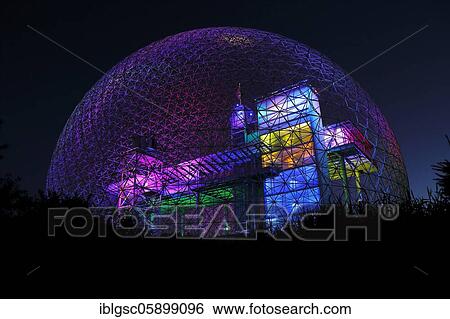 Stock Photograph - Biosphere, Environment Museum, Montreal, Province of Quebec, Canada, North America. Fotosearch