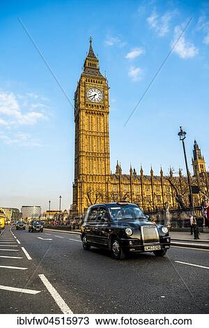 Black cab in front of Big Ben, Houses of Parliament, City of Westminster, London, London region, England, United Kingdom, Europe View Large Photo Image Stock Image - Black cab in front of Big Ben, Houses of Parliament, City of Westminster, London, London region, England, United Kingdom, Europe. Fotosearch