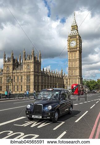 Black taxi on the Westminster Bridge, Westminster Palace and Big Ben, London, England, Great Britain View Large Photo Image Stock Image - Black taxi on the Westminster Bridge, Westminster Palace and Big Ben, London, England, Great Britain. Fotosearch