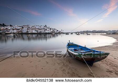 Boat, fishing village Ferragudo, Algarve, Portugal, Europe View Large Photo Image Stock Photo - Boat, fishing village Ferragudo, Algarve, Portugal, Europe. Fotosearch