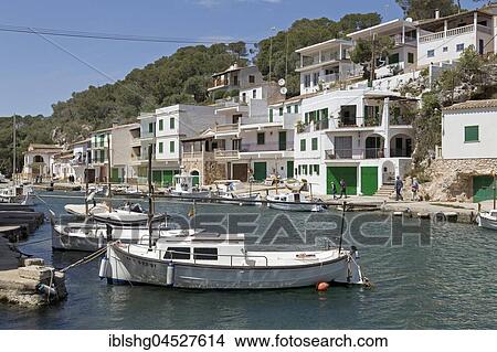 Boats in fishing port, Cala Figuera, Majorca, Spain, Europe View Large Photo Image Picture - Boats in fishing port, Cala Figuera, Majorca, Spain, Europe. Fotosearch