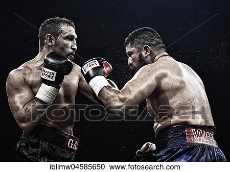 Boxing match, Firat Arslan, GBR, black trousers against Alejandro Emilio Valori, ARG, blue trousers, Hanns-Martin-Schleyer Halle, Stuttgart, Baden-Württemberg, Germany, Europe View Large Photo Image Stock Image - Boxing match, Firat Arslan, GBR, black trousers against Alejandro Emilio Valori, ARG, blue trousers, Hanns-Martin-Schleyer Halle, Stuttgart, Baden-Württemberg, Germany, Europe. Fotosearch
