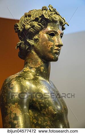 Bronze figure El Efebo de Antequera, Roman sculpture 1st century, Museo Municipal, Antequera, province of Malaga, Andalusia, Spain, Europe View Large Photo Image Stock Image - Bronze figure El Efebo de Antequera, Roman sculpture 1st century, Museo Municipal, Antequera, province of Malaga, Andalusia, Spain, Europe. Fotosearch