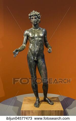 Bronze figure El Efebo de Antequera, Roman sculpture 1st century, Museo Municipal, Antequera, province of Malaga, Andalusia, Spain, Europe View Large Photo Image Stock Image - Bronze figure El Efebo de Antequera, Roman sculpture 1st century, Museo Municipal, Antequera, province of Malaga, Andalusia, Spain, Europe. Fotosearch