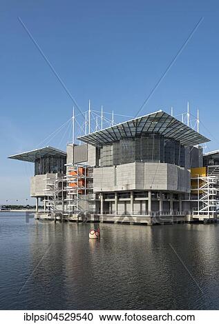 Building of Lisbon Oceanarium, Parque das Nacoes, Portugal, Europe View Large Photo Image Stock Image - Building of Lisbon Oceanarium, Parque das Nacoes, Portugal, Europe. Fotosearch