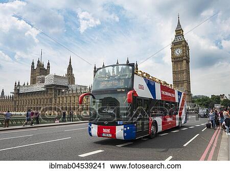 Bus with Great Britain flag on Westminster Bridge, Palace of Westminster, Houses of Parliament with Big Ben, City of Westminster, London, England, United Kingdom, Europe View Large Photo Image Stock Image - Bus with Great Britain flag on Westminster Bridge, Palace of Westminster, Houses of Parliament with Big Ben, City of Westminster, London, England, United Kingdom, Europe. Fotosearch