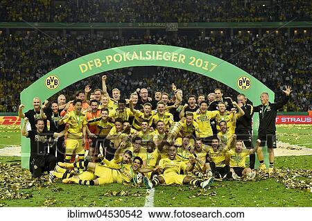 BVB Borussia Dortmund 09 celebrating title 2017, DFB-Pokalfinale, Olympiastadion Berlin, Germany, Europe View Large Photo Image Stock Image - BVB Borussia Dortmund 09 celebrating title 2017, DFB-Pokalfinale, Olympiastadion Berlin, Germany, Europe. Fotosearch