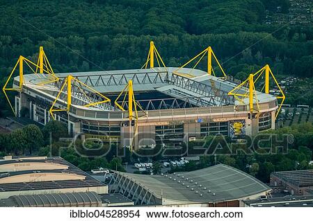 Picture - BVB Stadium, SignalIdunaPark, Westfalenstadion, Dortmund, Ruhr area, North Rhine-Westphalia, Germany, Europe. Fotosearch