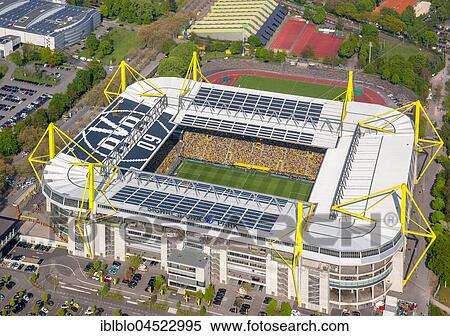 BVB Stadium, Westfalenstadion, Signal Iduna Park, Westfalenstadion, Bundesligastadion, Dortmund, Ruhr area, North Rhine-Westphalia, Germany, Europe View Large Photo Image Stock Photography - BVB Stadium, Westfalenstadion, Signal Iduna Park, Westfalenstadion, Bundesligastadion, Dortmund, Ruhr area, North Rhine-Westphalia, Germany, Europe. Fotosearch