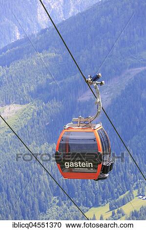 Cable car to the Stubnerkogel, Bad Gastein, Hohe Tauern, Salzburg district, Austria, Europe View Large Photo Image Stock Image - Cable car to the Stubnerkogel, Bad Gastein, Hohe Tauern, Salzburg district, Austria, Europe. Fotosearch