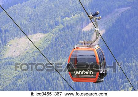 Cable car to the Stubnerkogel, Bad Gastein, Hohe Tauern, Salzburg district, Austria, Europe View Large Photo Image Stock Photo - Cable car to the Stubnerkogel, Bad Gastein, Hohe Tauern, Salzburg district, Austria, Europe. Fotosearch