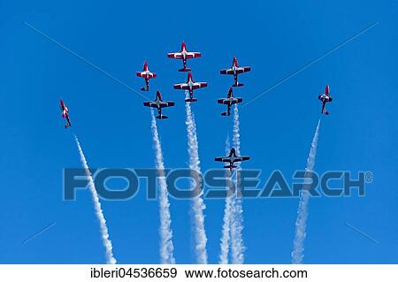 Canadian Armed Forces Snowbirds, Canadair CT-114 Tutor, Fort Lauderdale Air Show, Fort Lauderdale, Florida, United States, North America View Large Photo Image Stock Photo - Canadian Armed Forces Snowbirds, Canadair CT-114 Tutor, Fort Lauderdale Air Show, Fort Lauderdale, Florida, United States, North America. Fotosearch